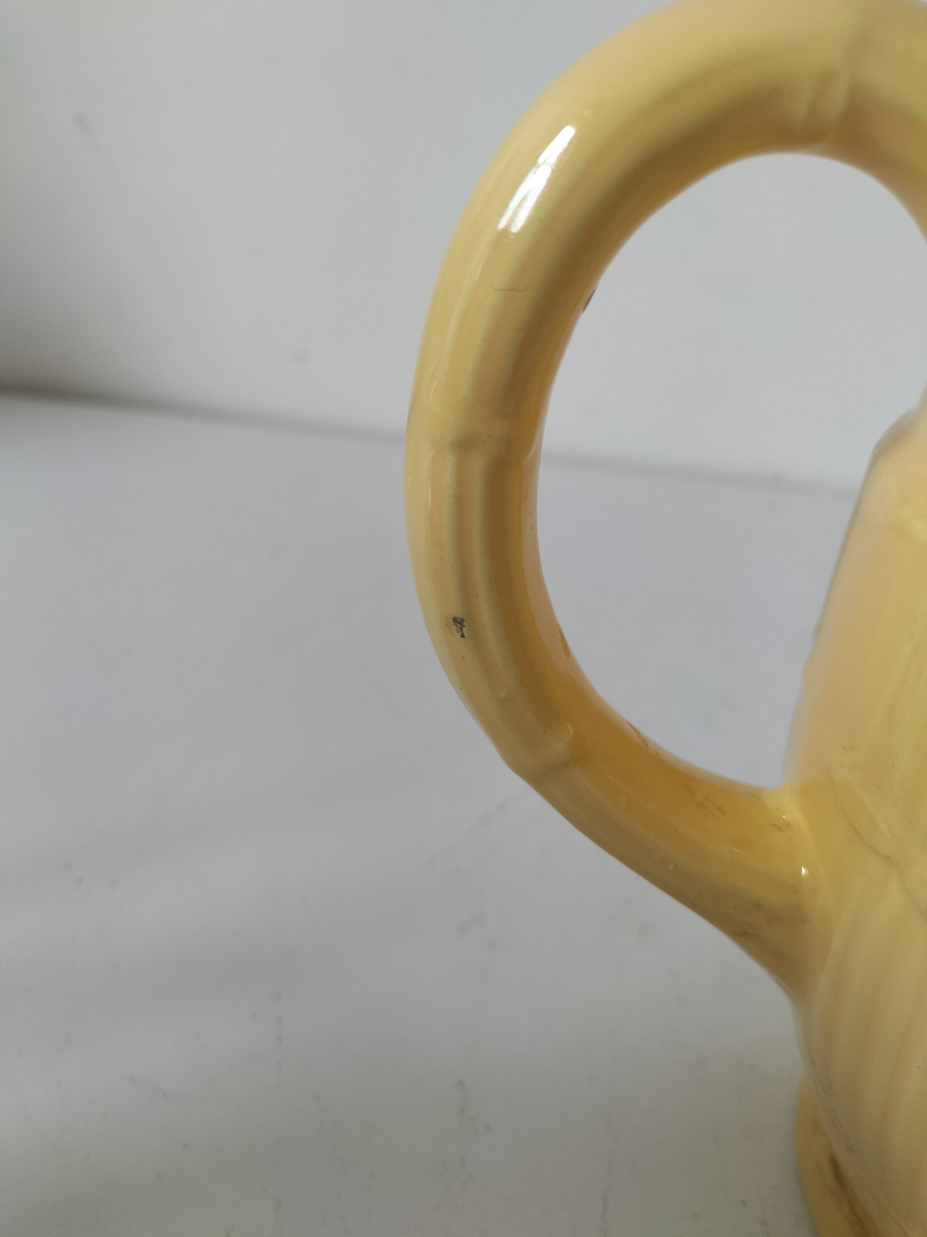 Saint Clément Barbotine Pitcher from the 50s