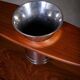 Teak Serving Trolley with Champagne Bucket, Denmark, 1960s