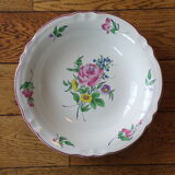 Hollow dish Lunéville KG pink street lamp Ø32cm