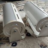 SMYG wall lights duo – IKEA Model Typ V1013 – 2000s design – ecru