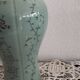 Antique Korean ceramic vase signed