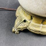 Chinese cracked porcelain lamp base