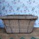 Wood and wicker basket, antique, size xxxl.