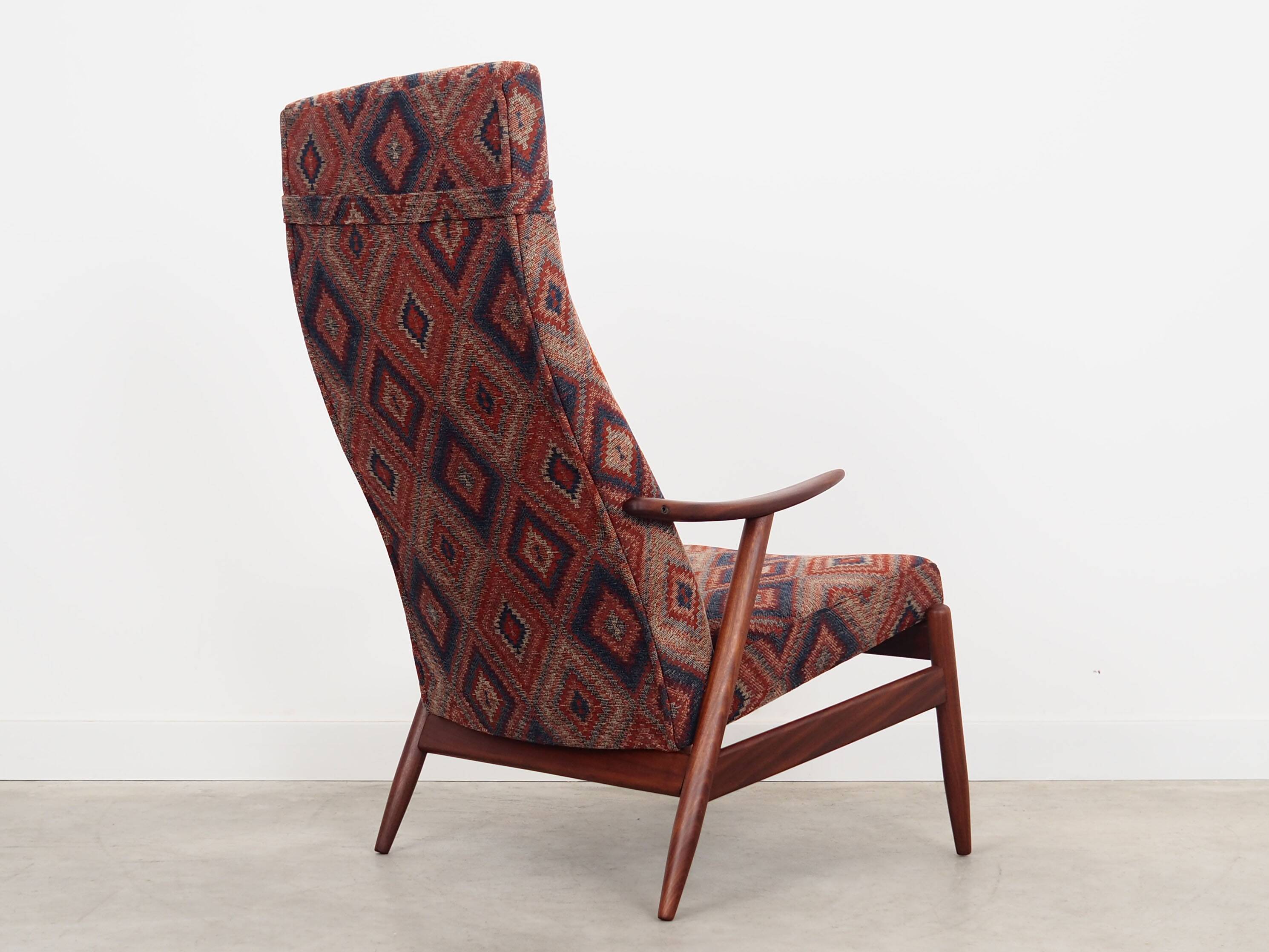 Teak armchair, Danish design, 1970s, production: Denmark