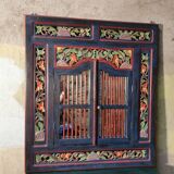 Balinese buffet or console and mirror