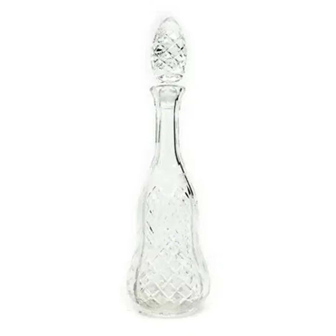 Carafe, Art Deco, crystal, Sweden, 1950s