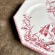 Clay cake plate Clairefontaine, "Indiana" service