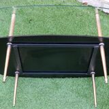 1960 glass coffee table