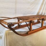 Old wooden sledge large size - 104 cm