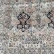Handmade Persian rug beige cashmere wool from India 127x190cm