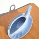 Vintage fish-shaped ceramic sauce boat