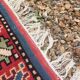 Vintage Oriental Handwoven Caucasian Shirvan Rug 82x130cm