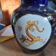 Floor vase Thürigen saxony porcelain probably around 1970 cobalt blue