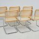 Set of 6 Cesca B32 chairs – Bauhaus design inspired by Marcel Breuer
