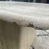 Travertine coffee table, 1970s