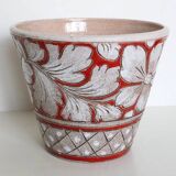 Italian ceramic flowerpot by Fratelli Fanciullacci, circa 1950/60 / size 3