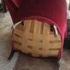 Pair of velvet toad armchairs