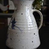 Large pyrite stoneware pitcher attributed to Guy Roland Marcy