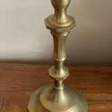 Large brass candle holder