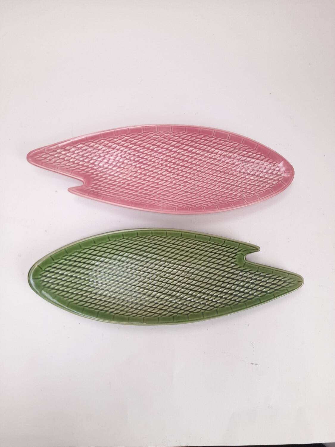 Set of 2 Boch Keralux Cordaline trays