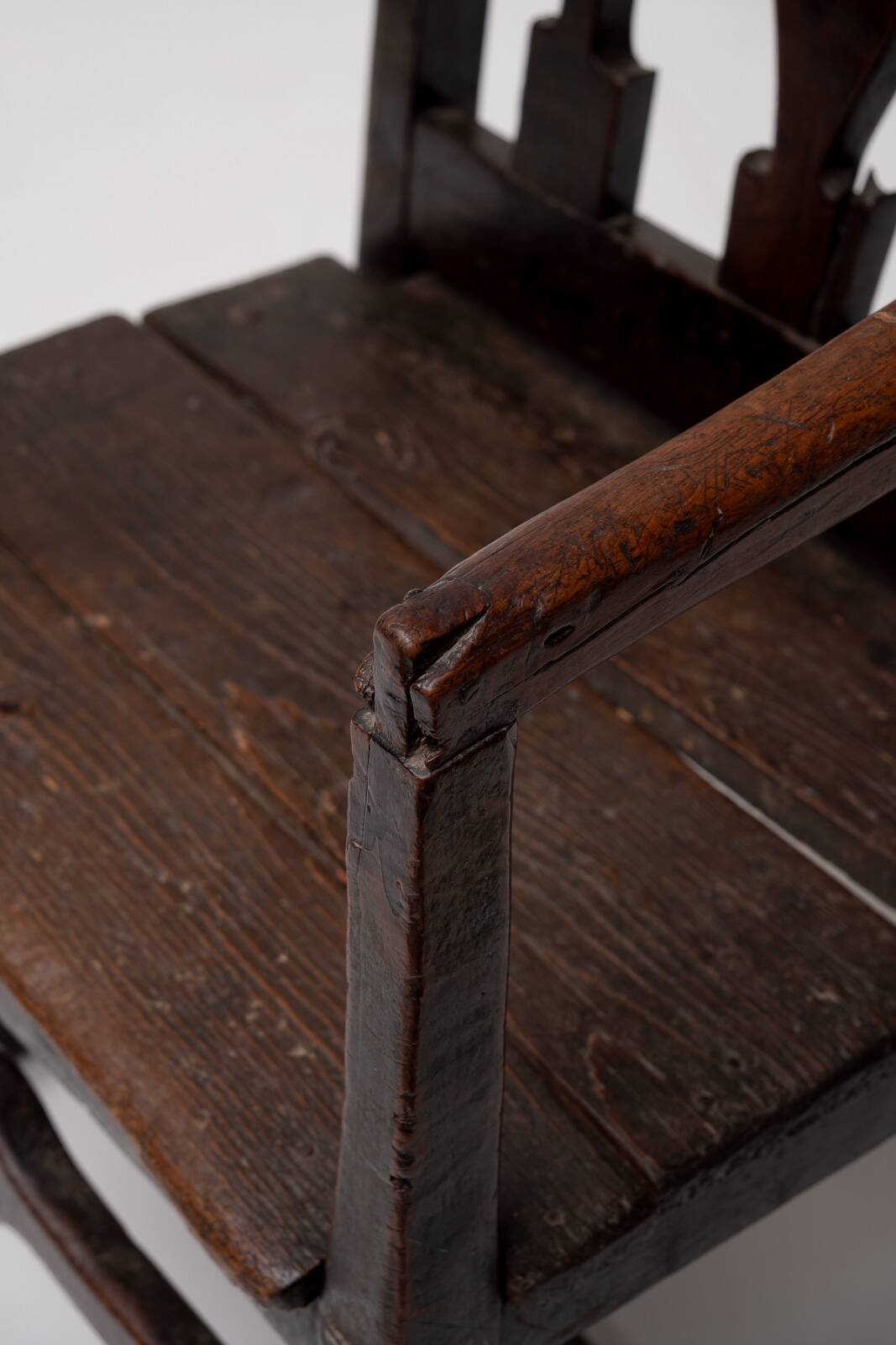 18th Century French Provincial Oak Armchair