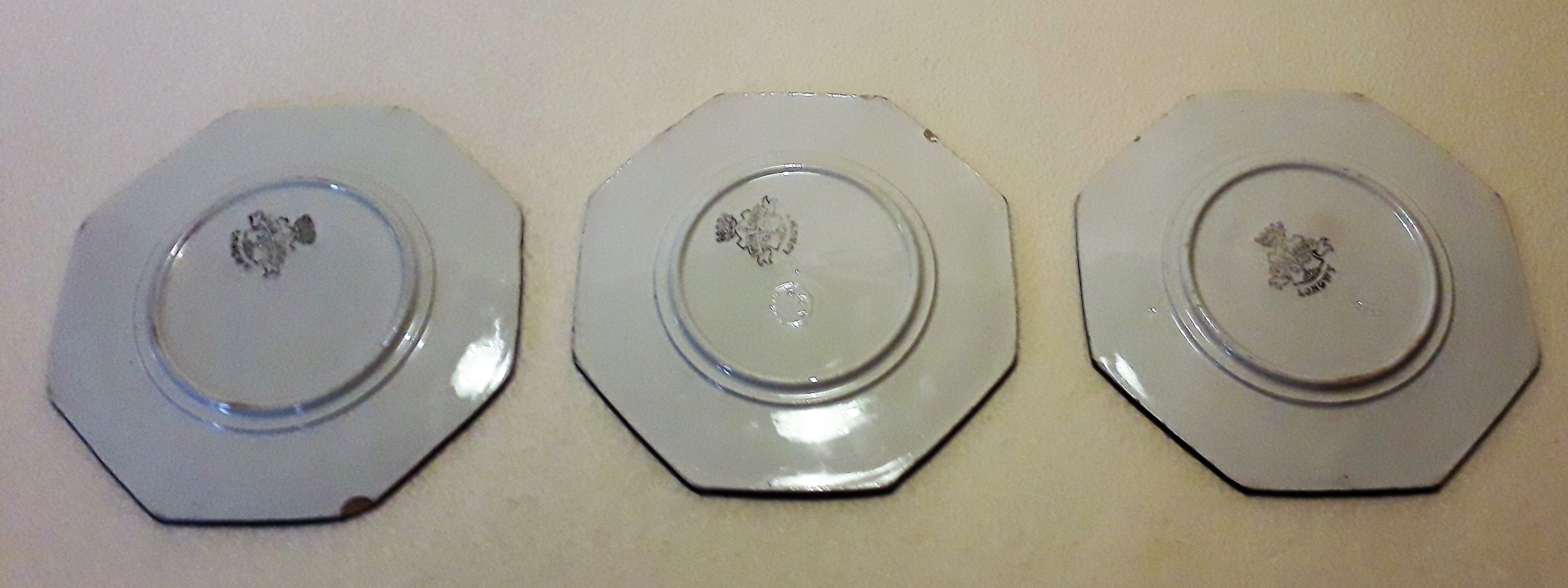 Trio of small plates longwy longwy old