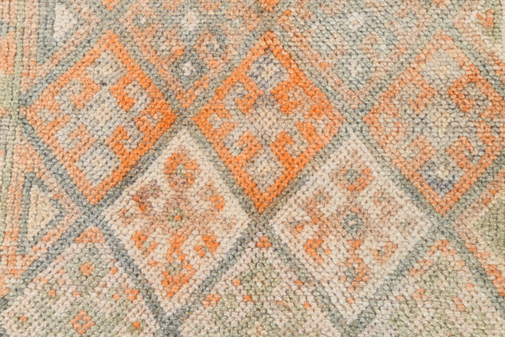 Turkish runner rug 79x373cm