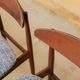 Series of 4 teak chairs by Ib Kofod-Larsen for G-Plan editions