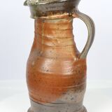 Vase pichet en grès de Pedley La borne 1970