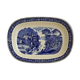Oblong Serving Plate Dutch Royal Sphinx Maastricht Cambridge Old England 3590