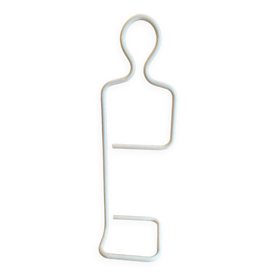 Valet muet tube d’acier laqué , Paolo Cagliari, Penta 1980