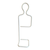 Valet muet tube d’acier laqué , Paolo Cagliari, Penta 1980