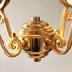 Lampadario italiano in vetro di Murano 1940s In ottime Condizioni