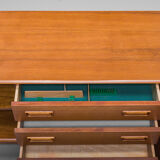 Danish sideboard in teak by Gunnar Nielsen for Tibergaard, 1960s
