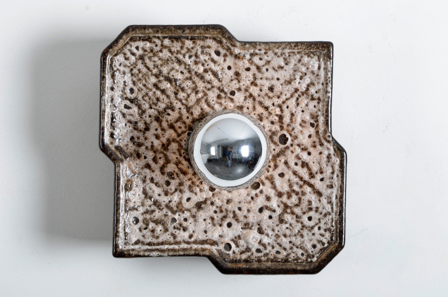 Pan 1970s ceramic Wall Print