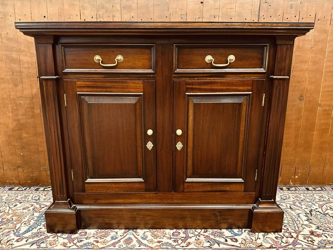 Meuble de bureau classique en acajou anglais