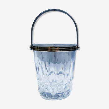 Vintage ice bucket by Cristal d'Arques