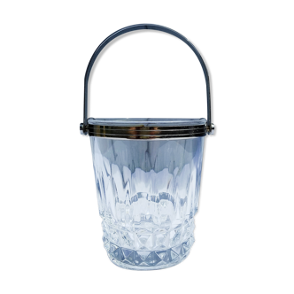 Vintage ice bucket by Cristal d'Arques
