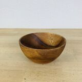 Scandinavian teak bowl vintage cup
