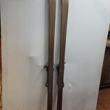 Paire de skis ancien