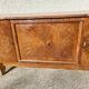 Art deco marquetry 4-door sideboard in walnut from the 1950s