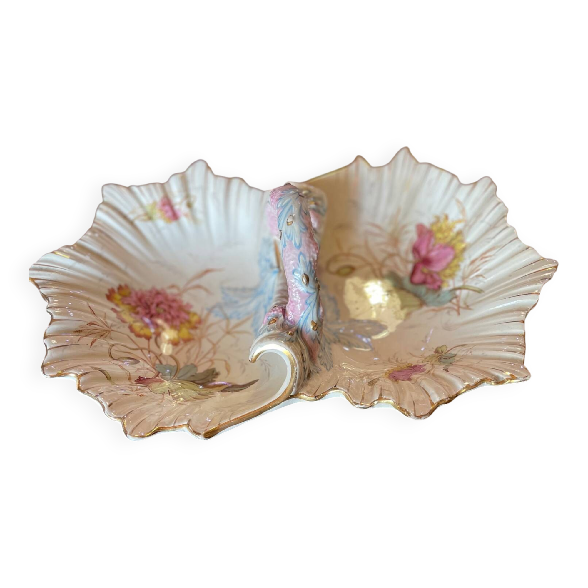 Luneville double compartment dish