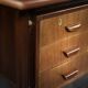 Mid-Century Danish Scandinavian Modern Teak Bilateral Desk with Drawers, 1960s