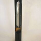 Rare black bendy tube floor lamp from LYFA Denmark - Star War era design late 1970s.