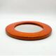 Ceramic mirror with "orange" glaze, 1960s