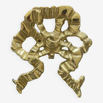 Gold brass knot wall hook