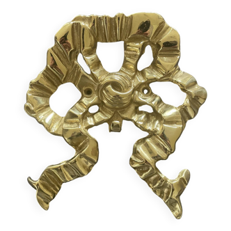 Gold brass knot wall hook