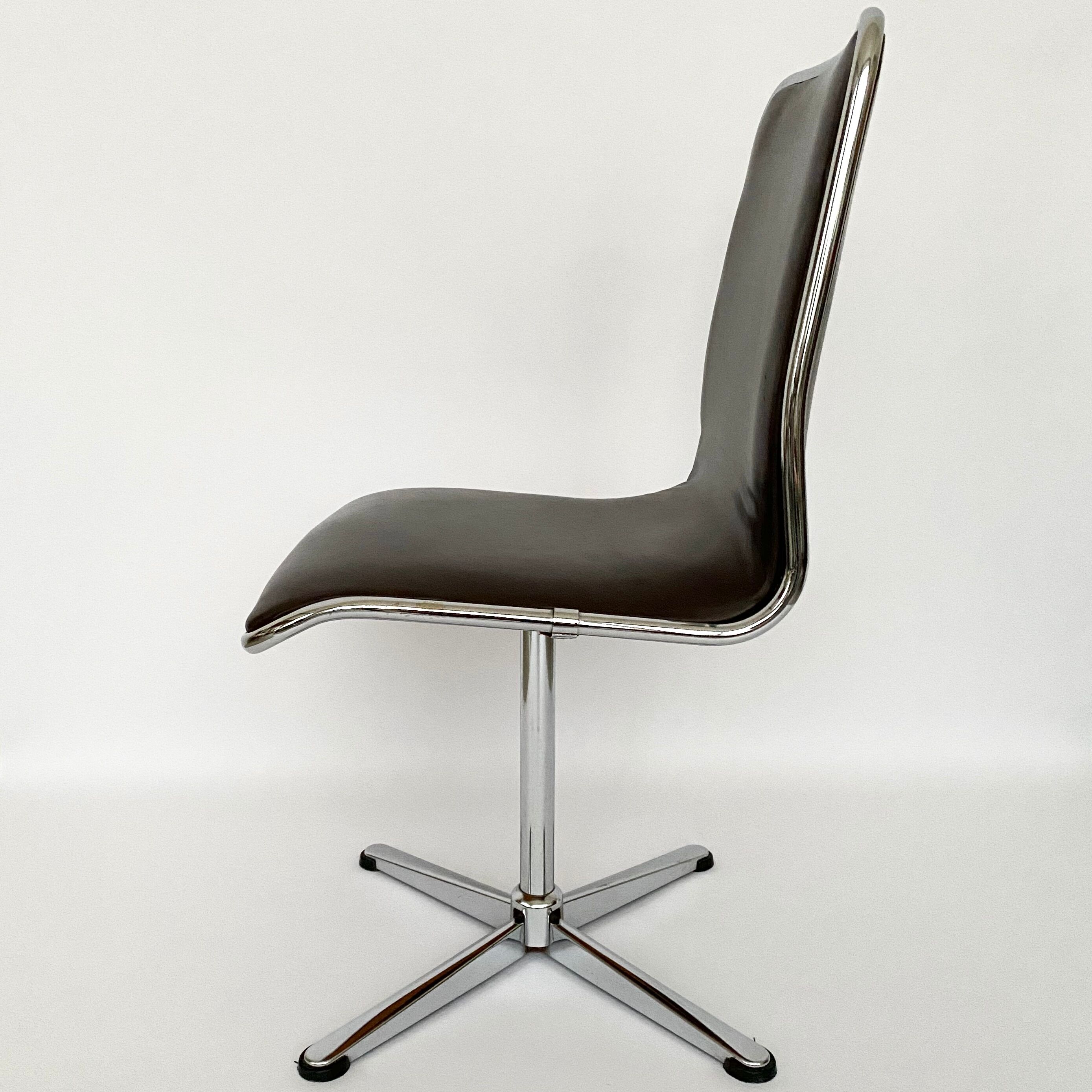 Vintage 70s leather chairs