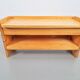Vintage Pine Storage Bench, France, 1970s