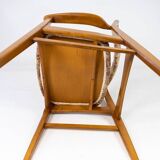 Teak chair with armrests 60s